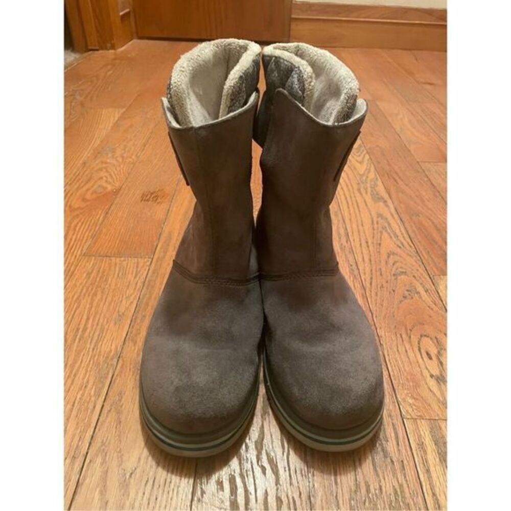 Sorel Gray Waterproof Ankle Boots